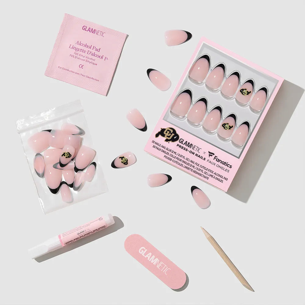 Colorado Buffaloes Press-On Nail Set