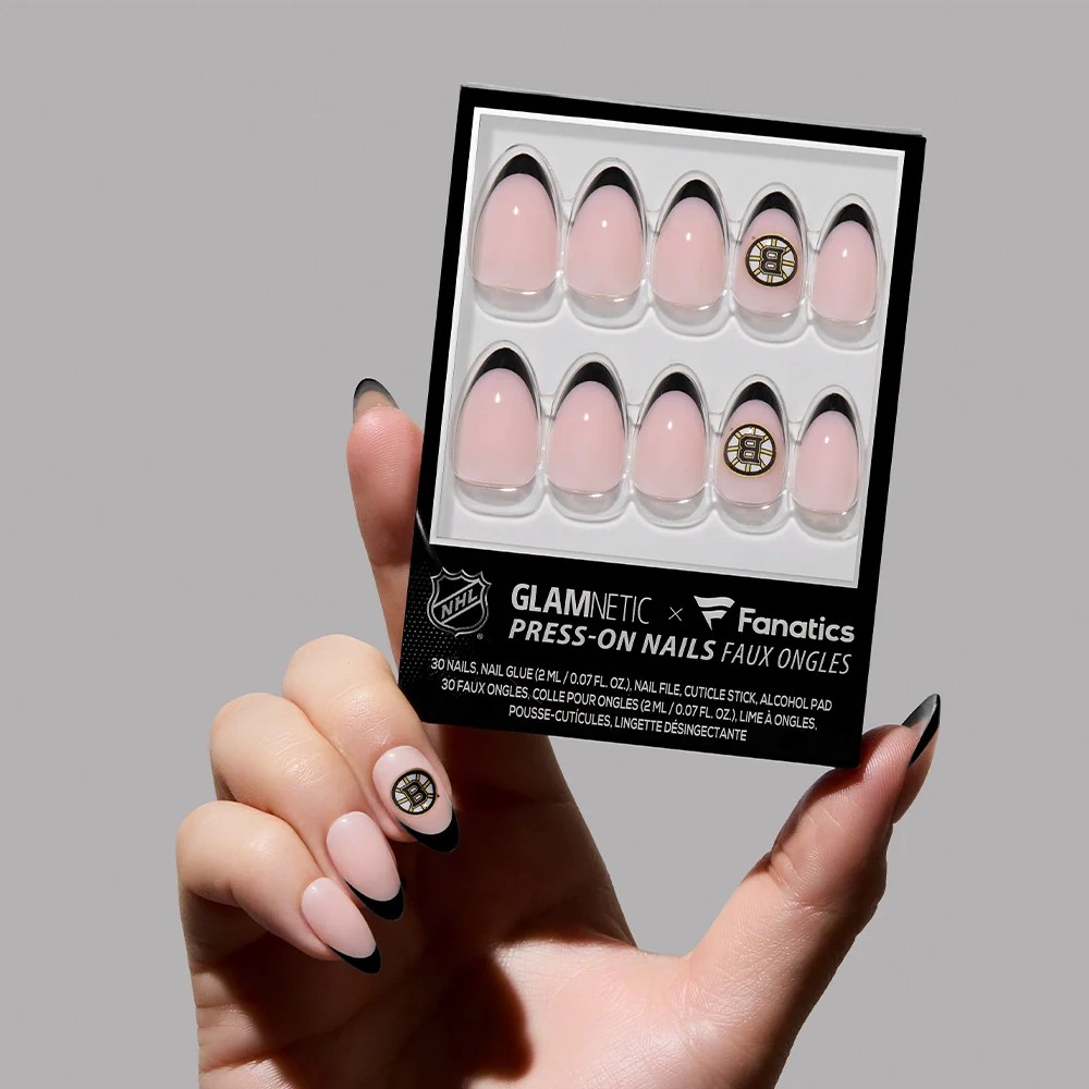 Boston Bruins Press-On Nail Set