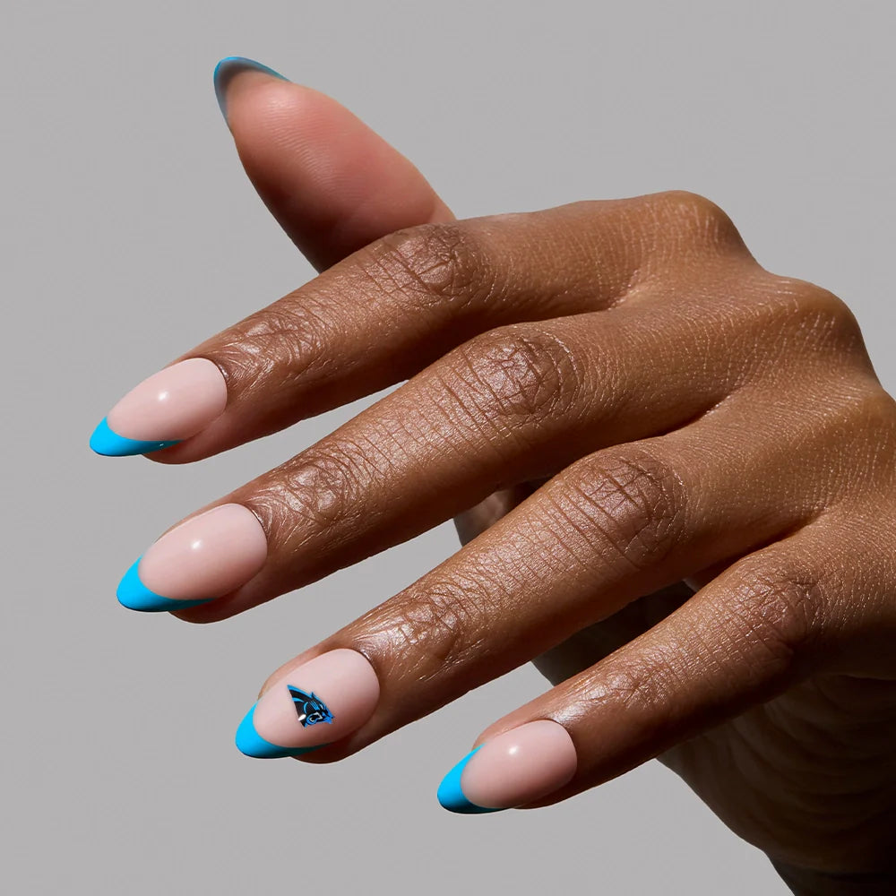 Carolina Panthers Press-On Nail Set