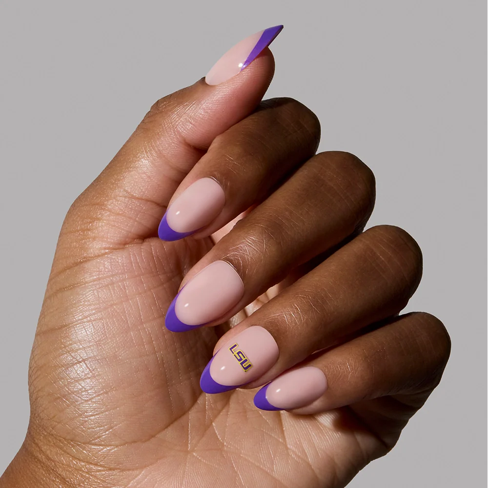LSU Tigers Press-On Nail Set