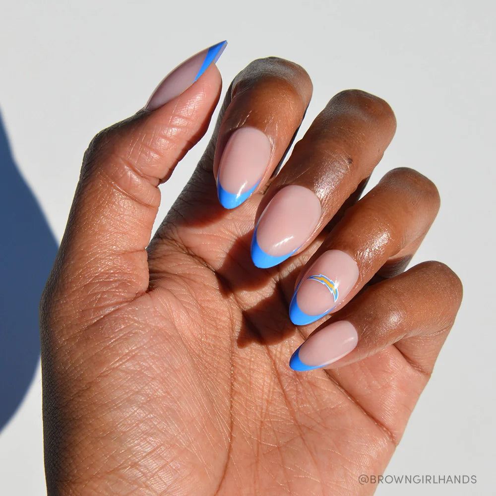 Los Angeles Chargers Press-On Nail Set