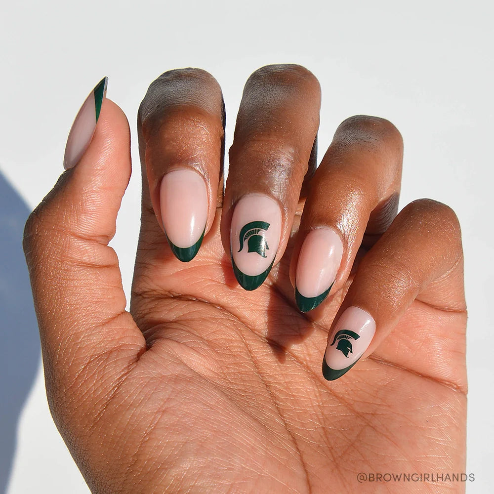Michigan State Spartans Press-On Nail Set
