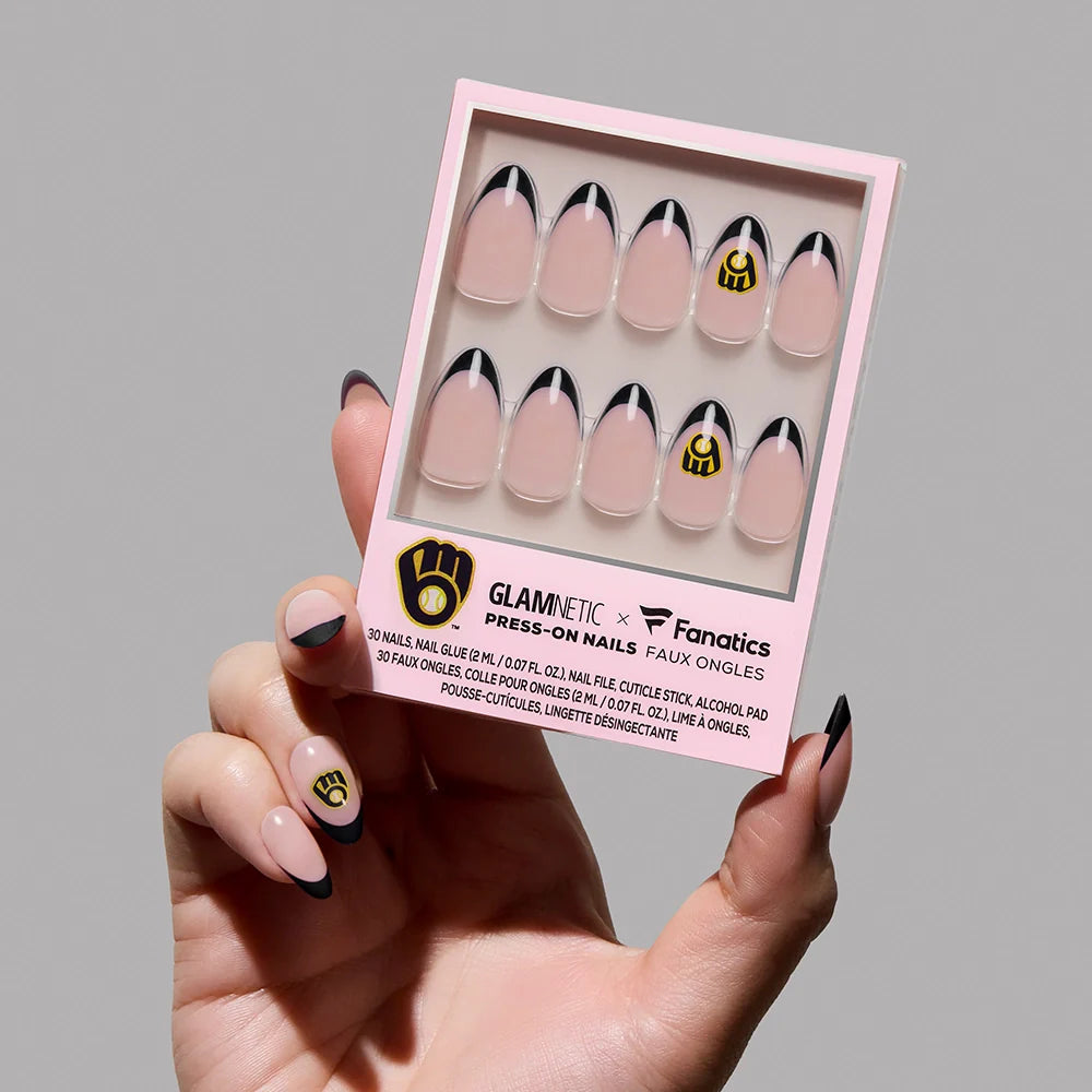 Milwaukee Brewers Press-On Nail Set