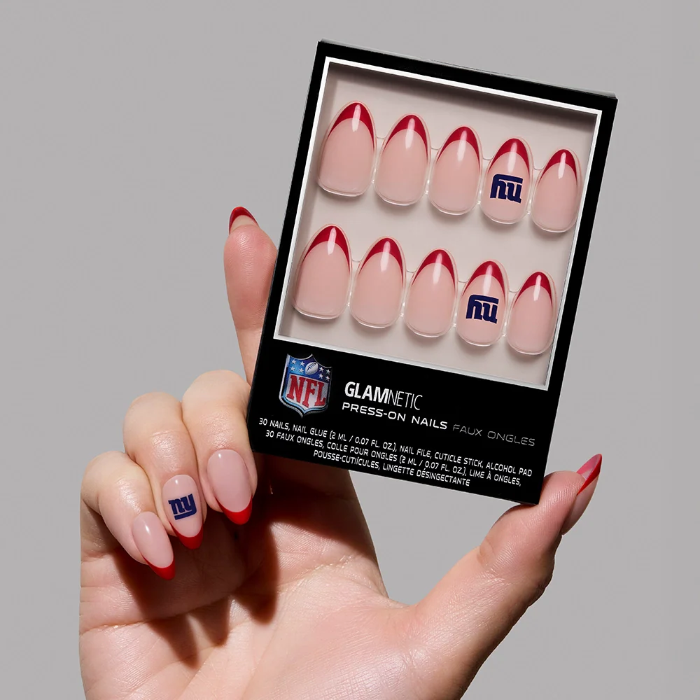 New York Giants Press-On Nail Set